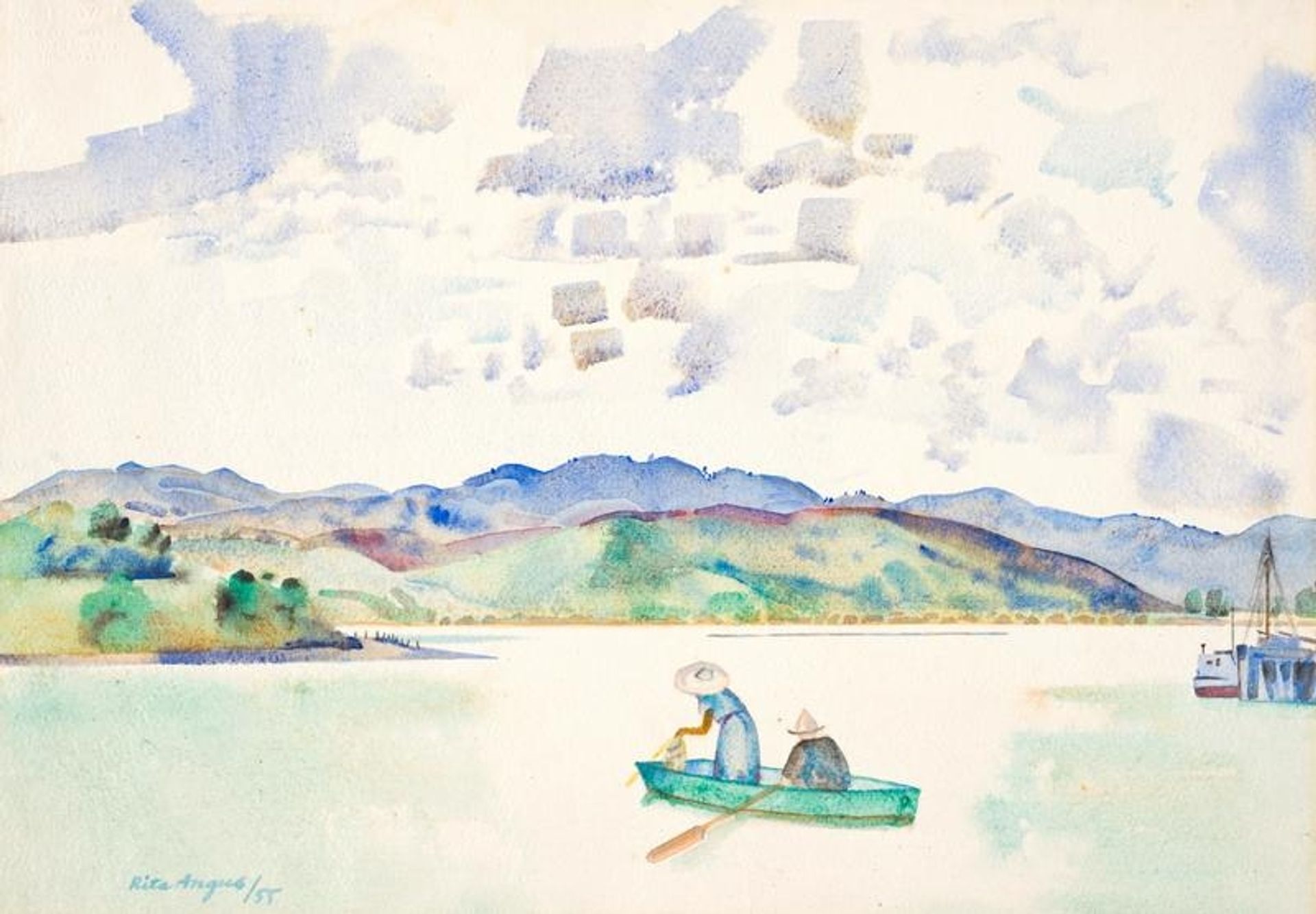 Mangonui by Rita Angus
