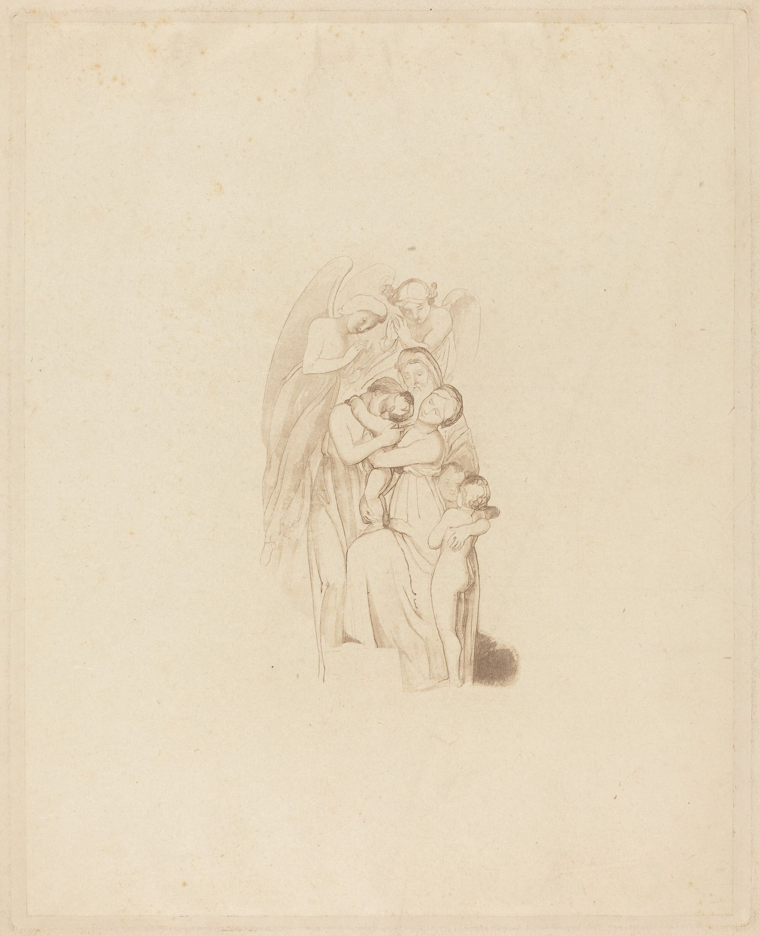Holy Family? with Angels l.1: The March of the Intellect by Anonymous