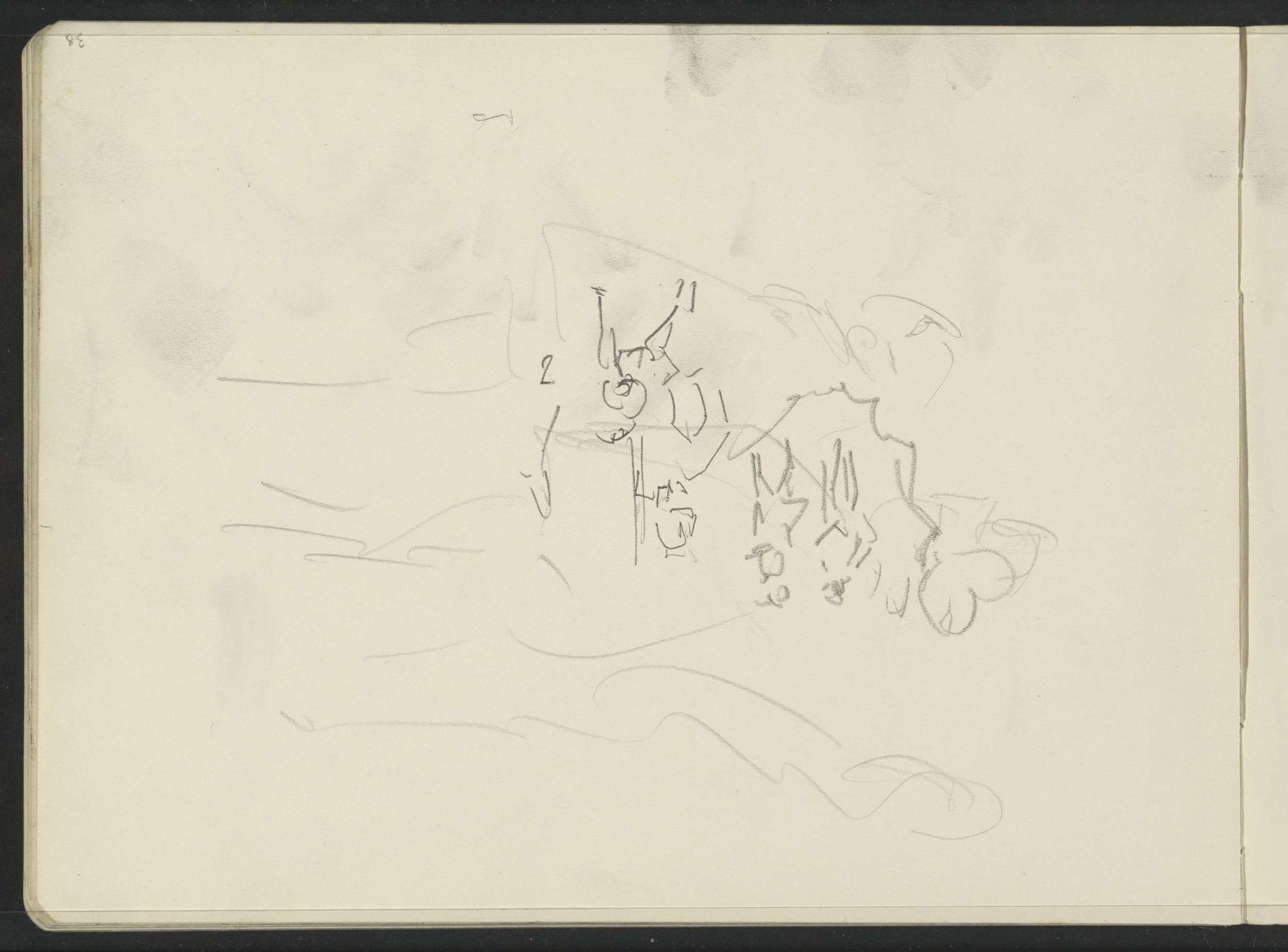 Figuurstudies by Isaac Israels