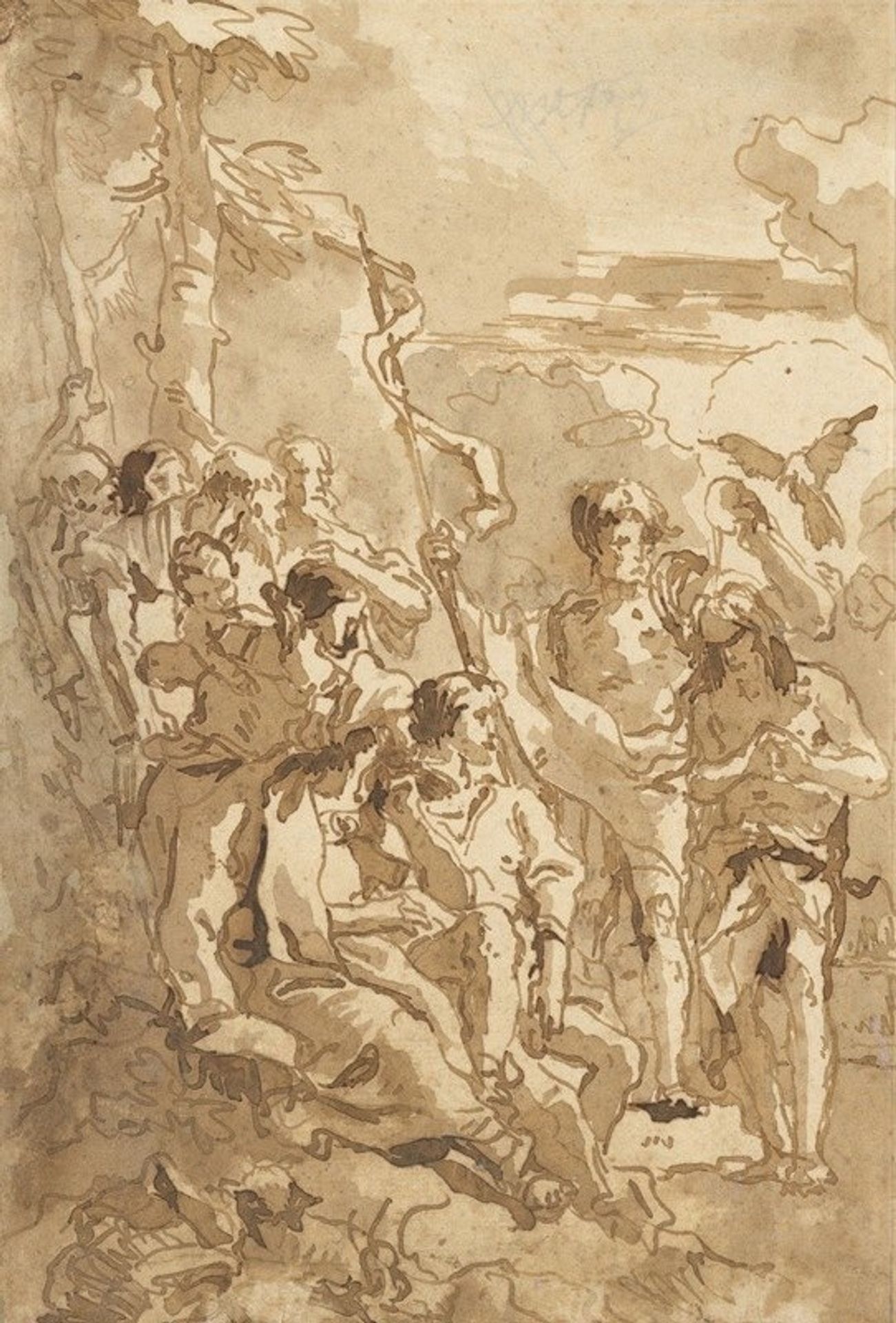 The Baptism of Christ by Giovanni Domenico Tiepolo