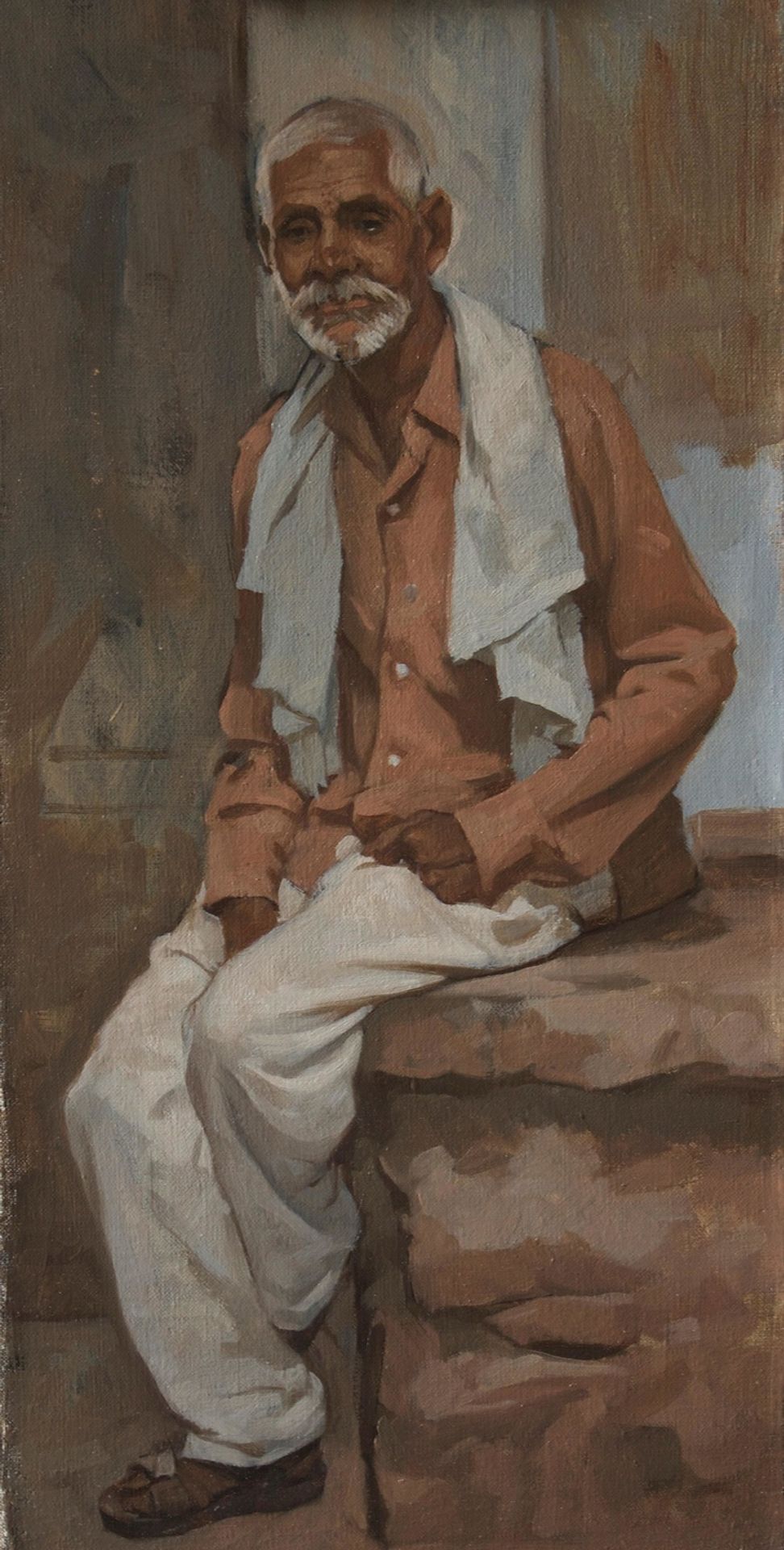 Man from Varanasi by Neale Worley