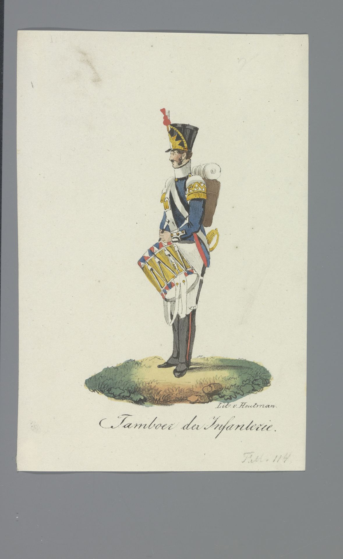 Tamboer der Infanterie by Albertus Verhoesen