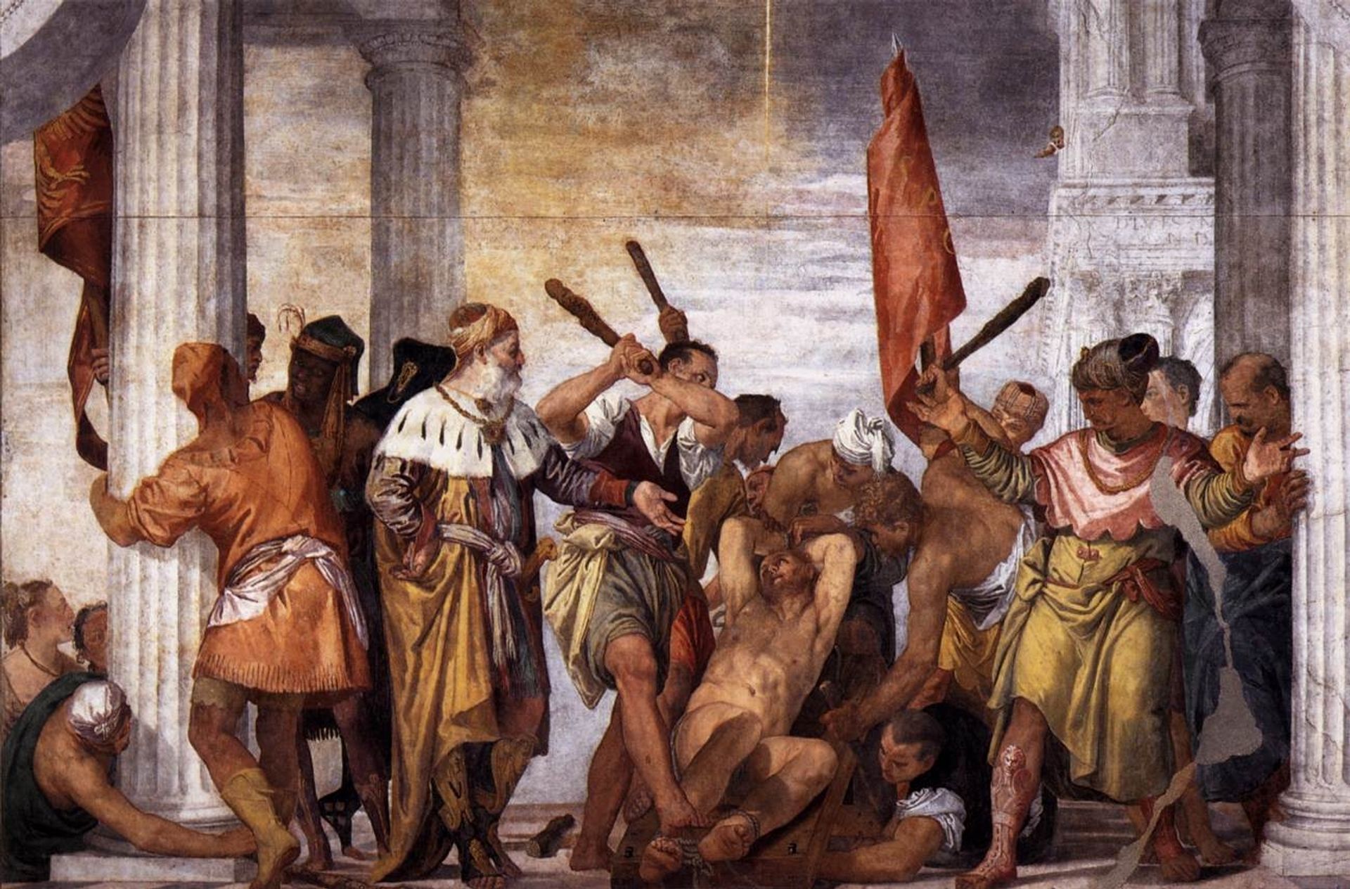 Martyrdom of St Sebastian by Paolo Veronese