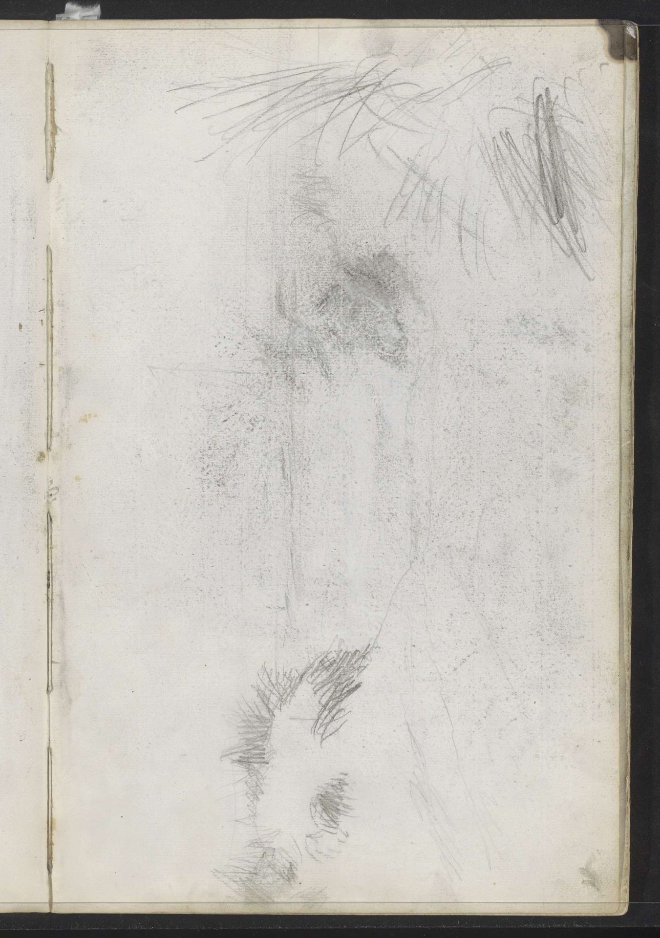 Pad in de duinen met uitzicht op zee by Jozef Israëls