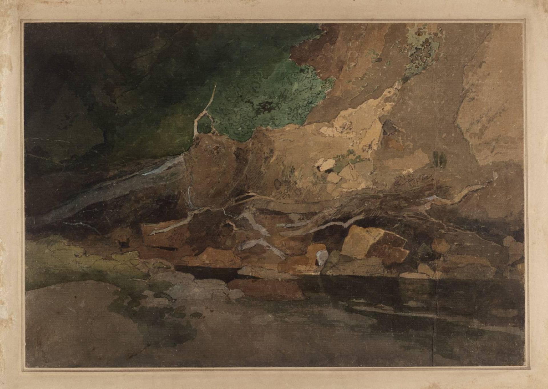 On the Greta by John Sell Cotman