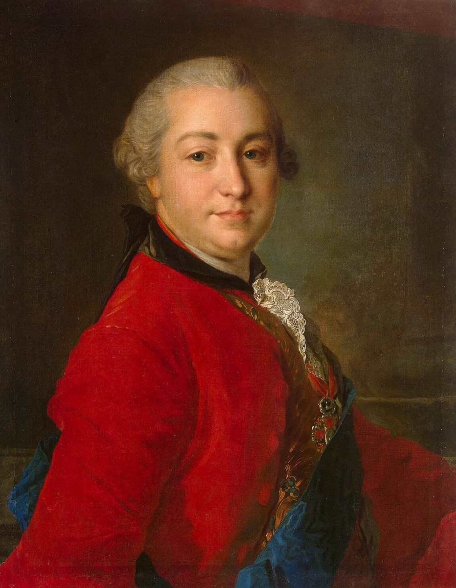 Portrait of Count Ivan Shuvalov by Fyodor Rokotov