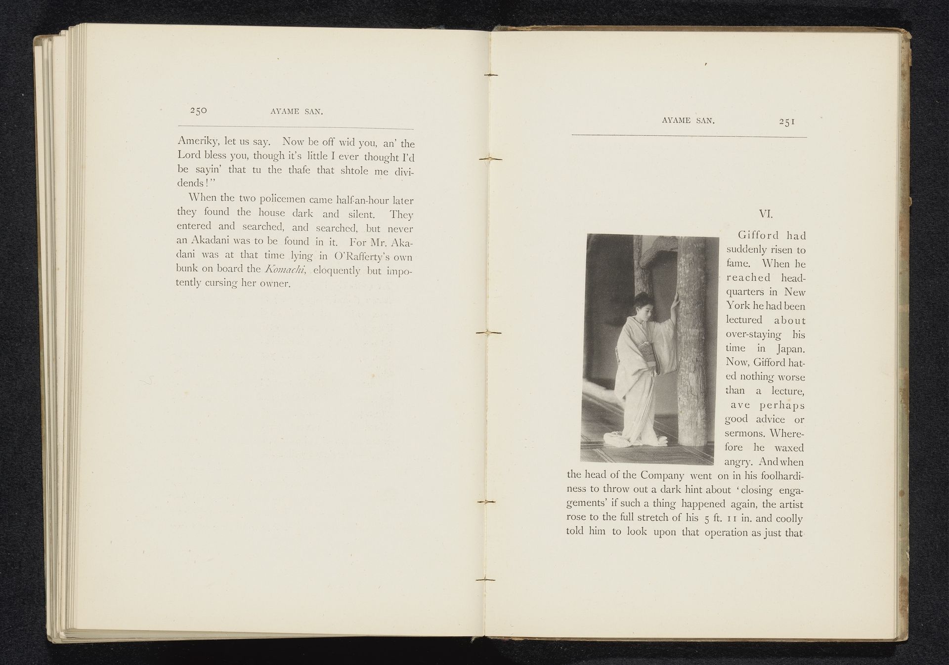 Vrouw naast een houten pilaar by William Kinnimond Burton