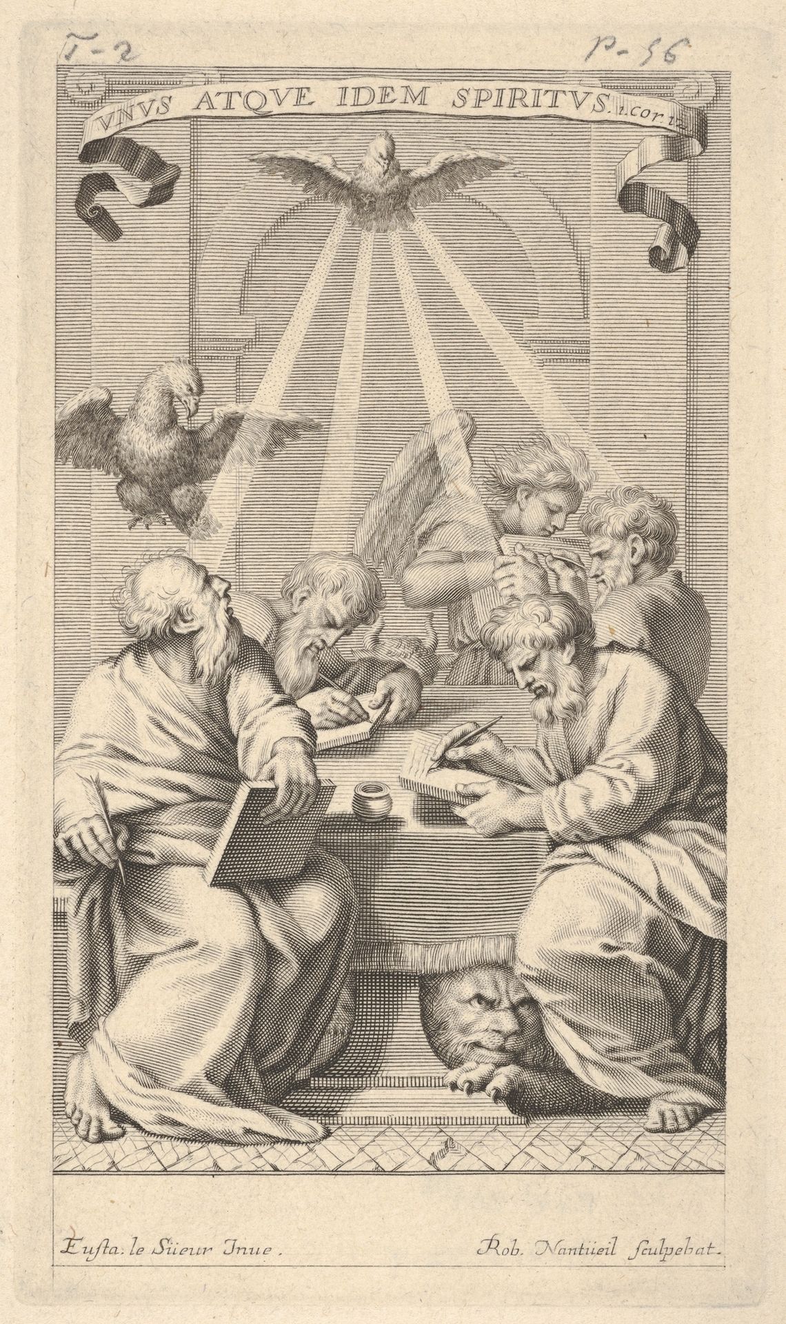 The Four Evangelists by Robert Nanteuil
