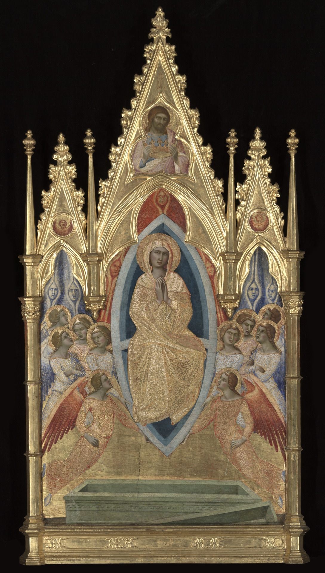 The Assumption of The virgin by Luca di Tommé