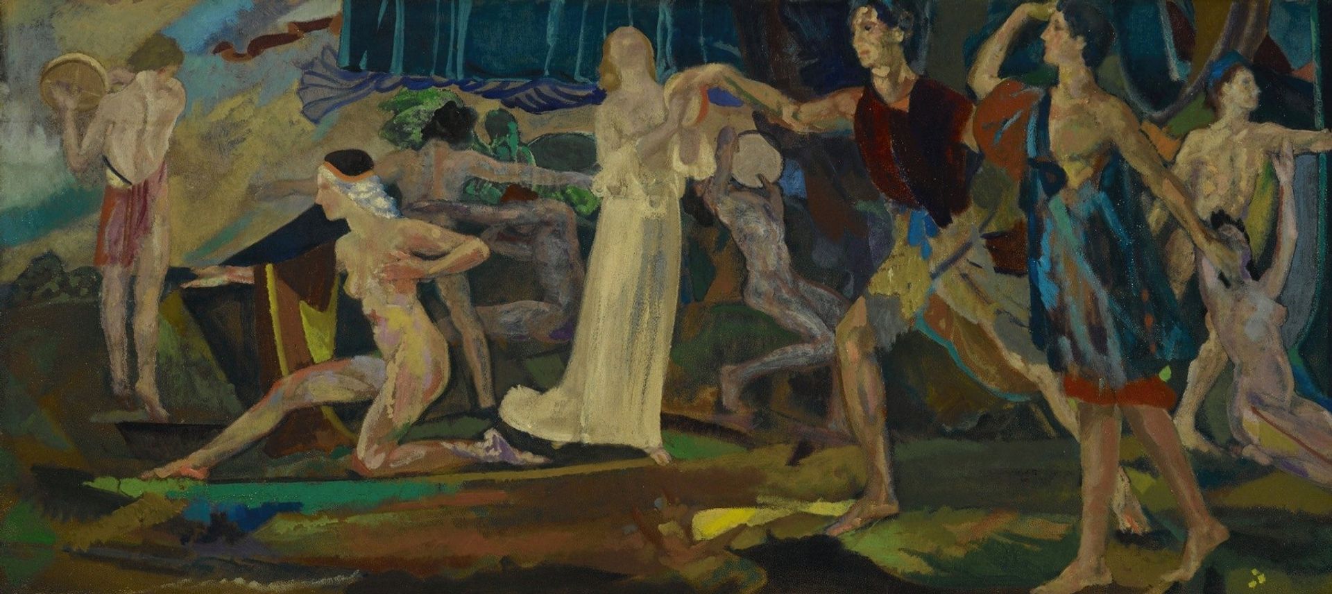 Freshness of the Wounded by Arthur Bowen Davies