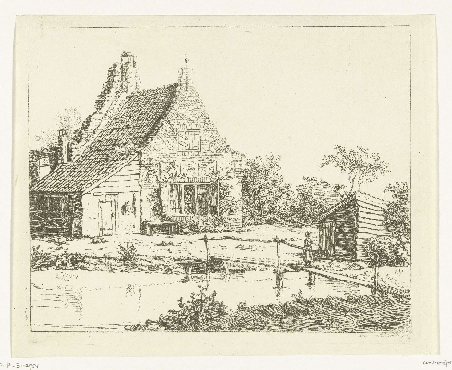Huis Snaatburg te Maarssen by Anthonie van den Bos