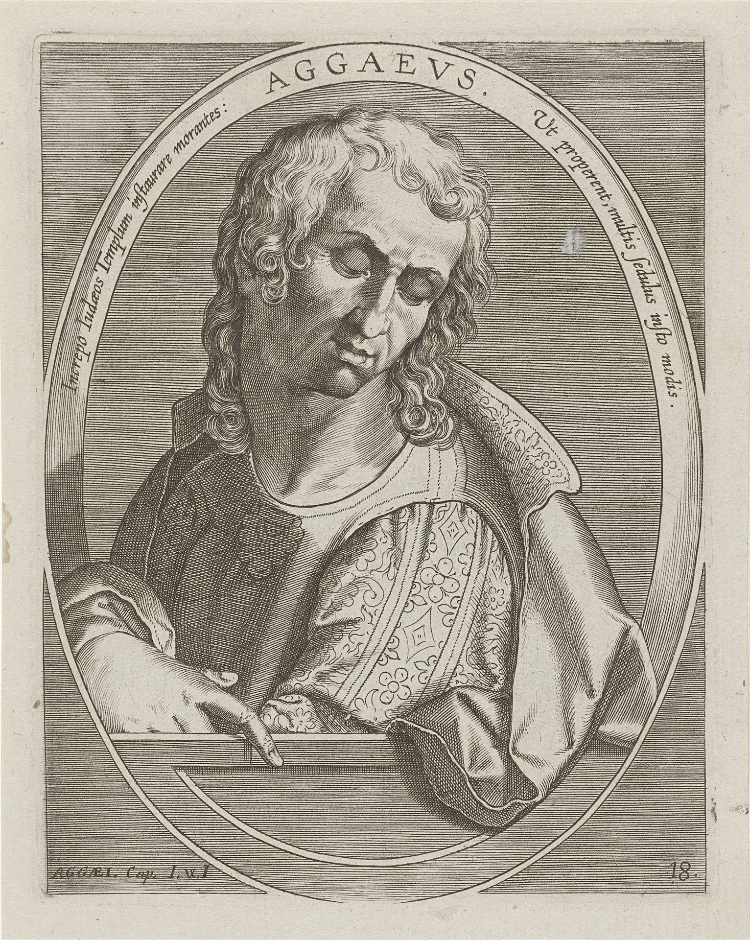 Haggai by Cornelis Galle I
