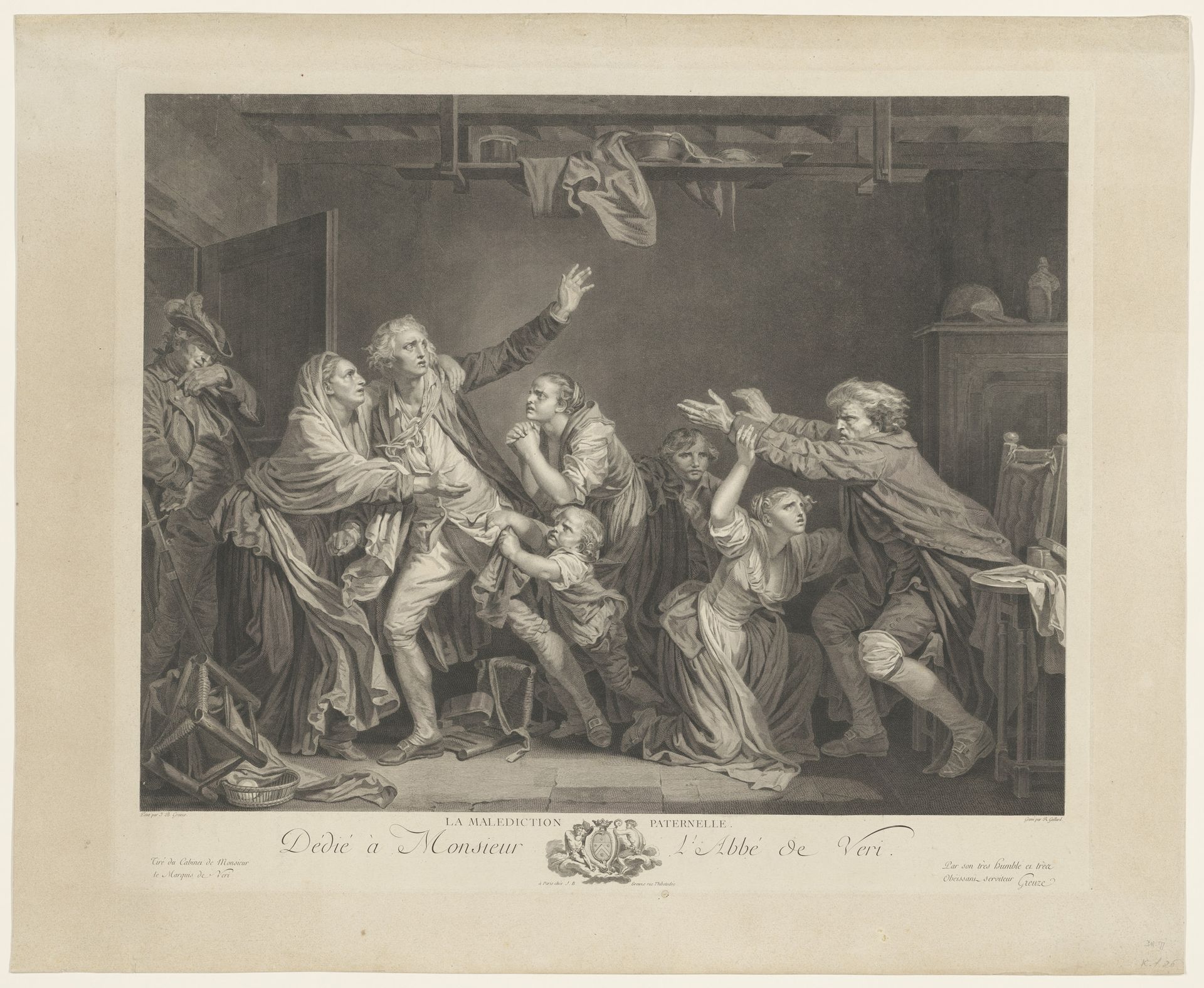 Ruzie tussen vader en zoon by René Gaillard