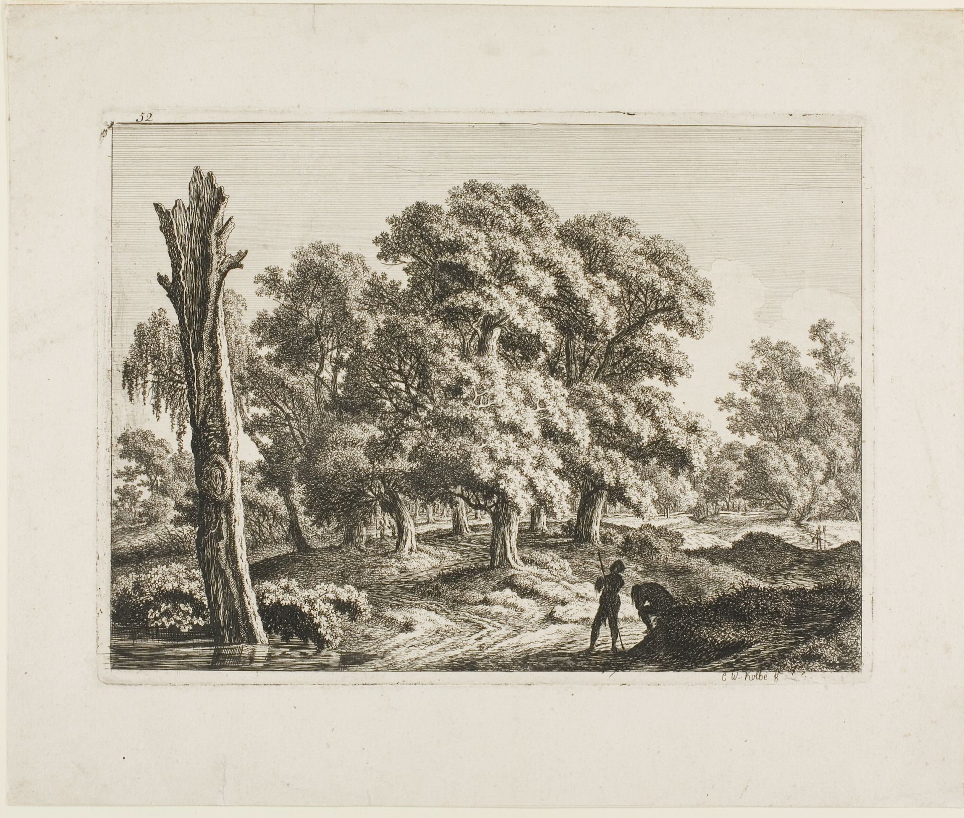 Landscape by Carl Wilhelm Kolbe