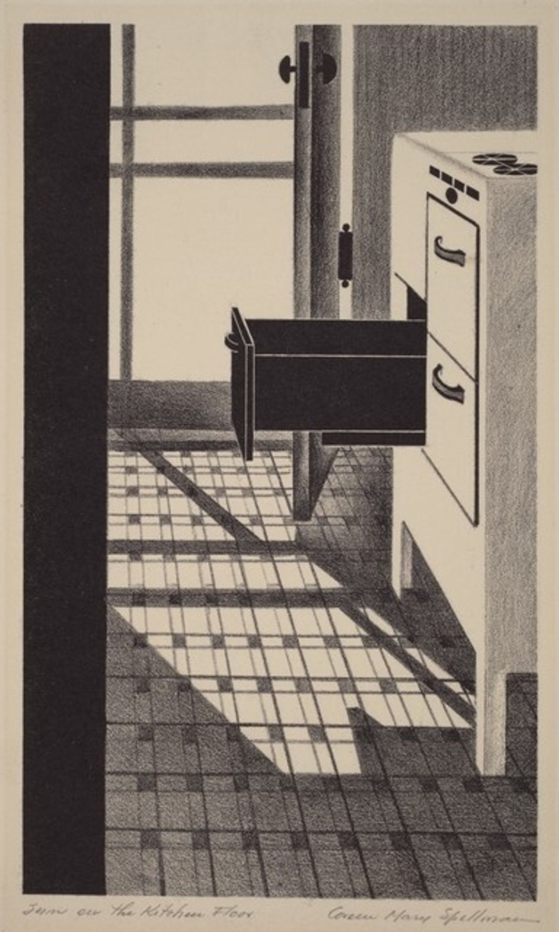 Sun On The Kitchen Floor by Coreen Mary Spellman