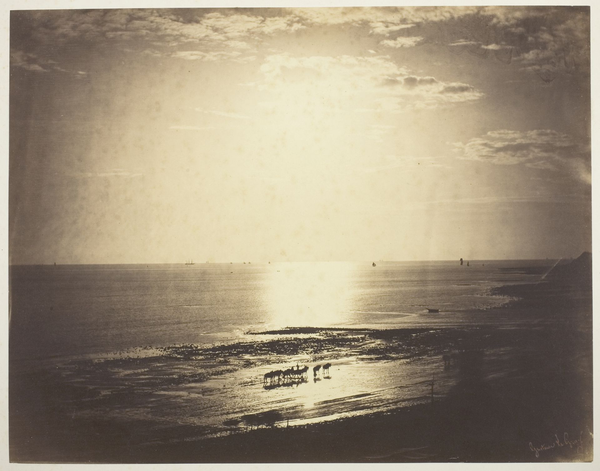 The Haloed Sun by Gustave Le Gray