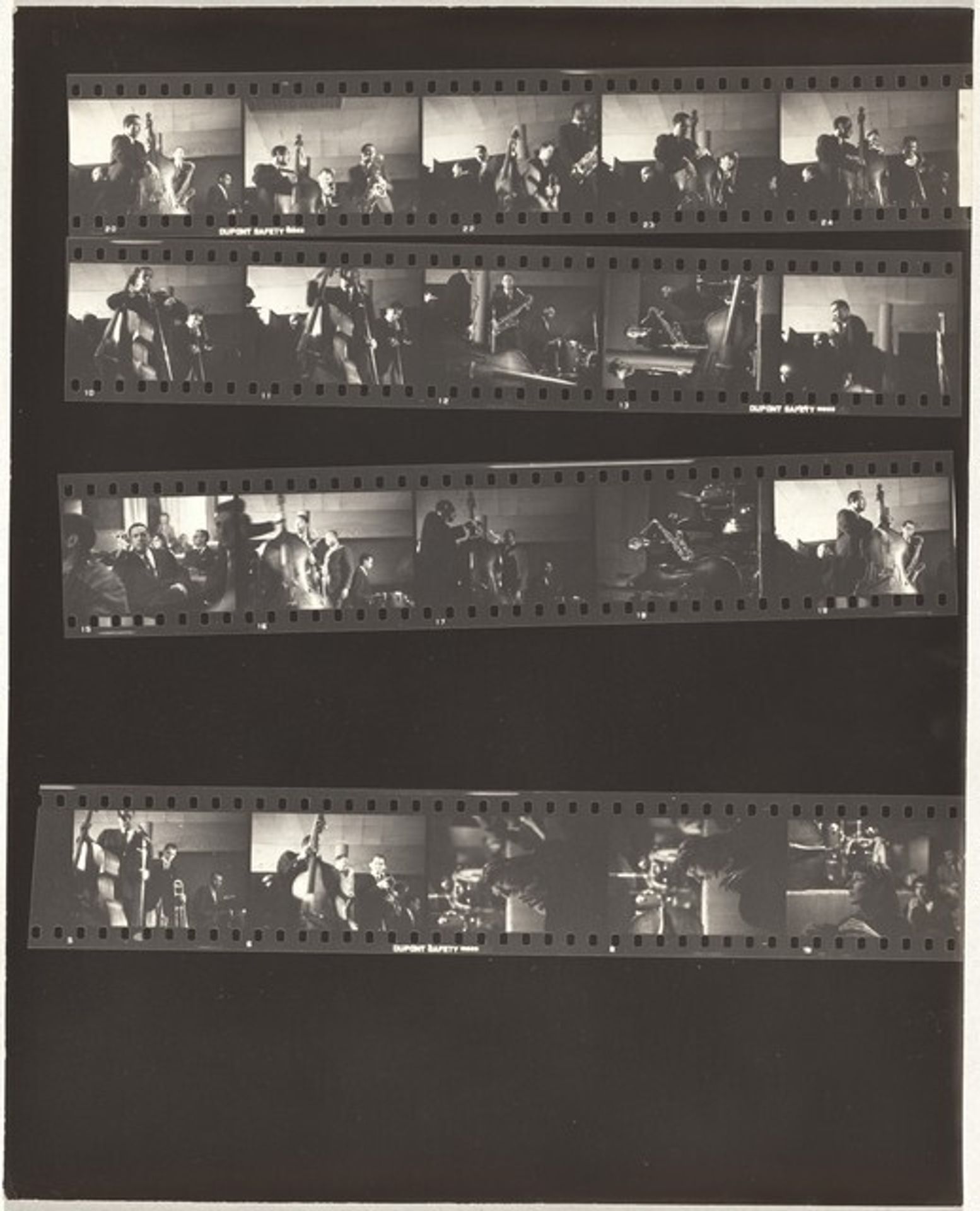 Jazz musicians--New York City B by Robert Frank
