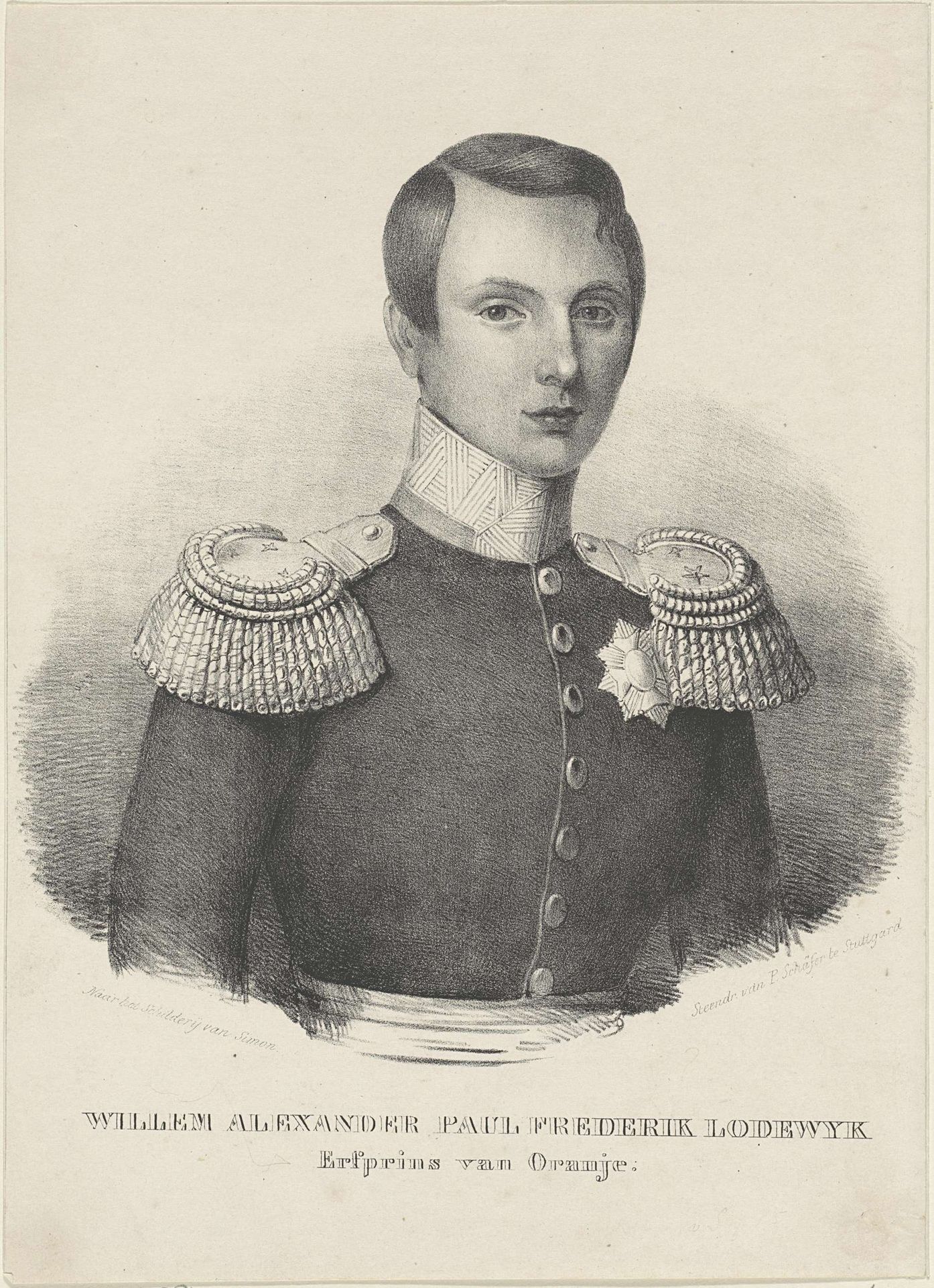 Portret van Willem III, koning der Nederlanden by Anonymous