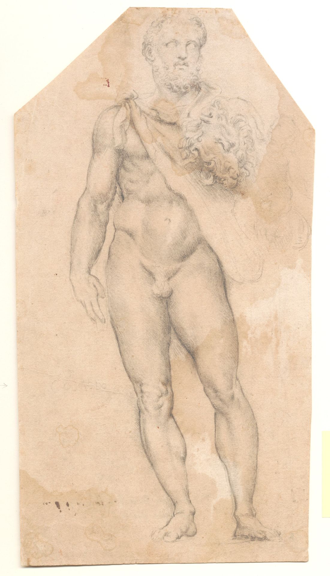 Hercules With the Infant Telephos by Hans Rottenhammer