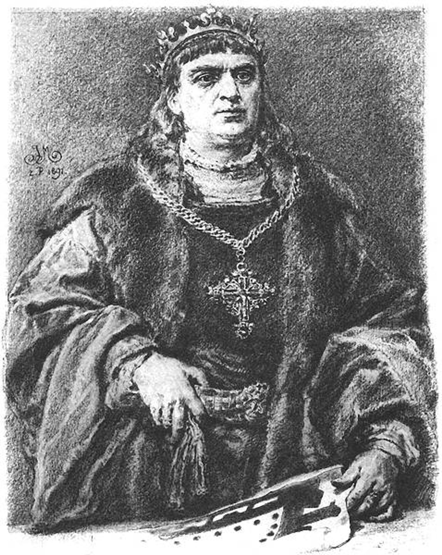 Sigismund I the Old by Jan Matejko