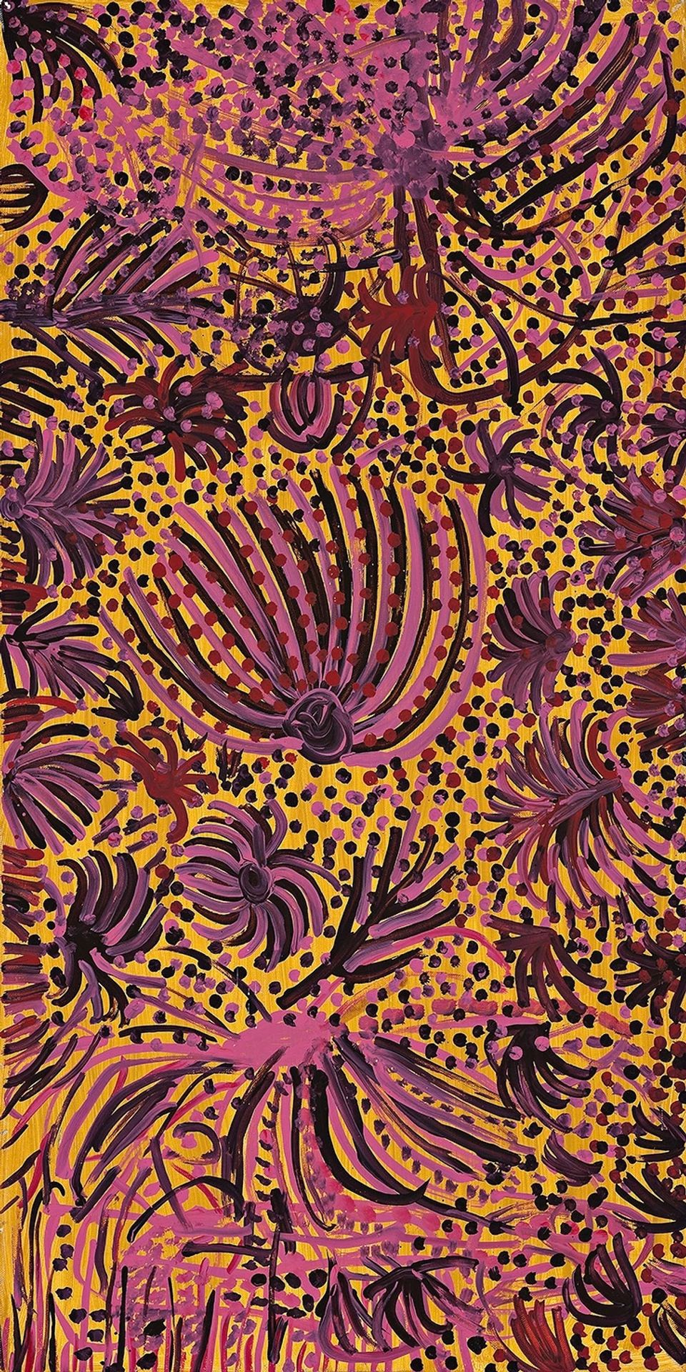 Ntange II (Grass) by Emily Kame Kngwarreye