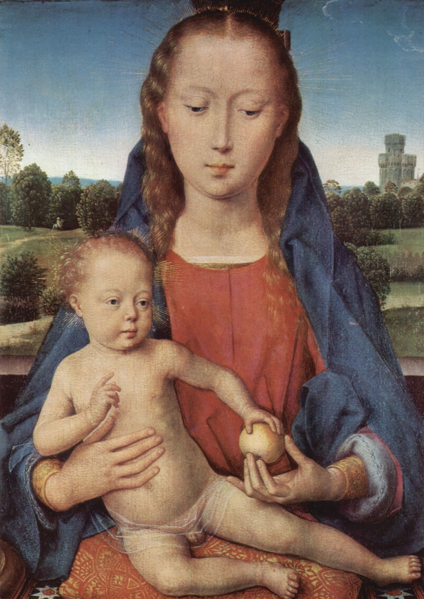 Portinari Triptych (central panel) by Hans Memling