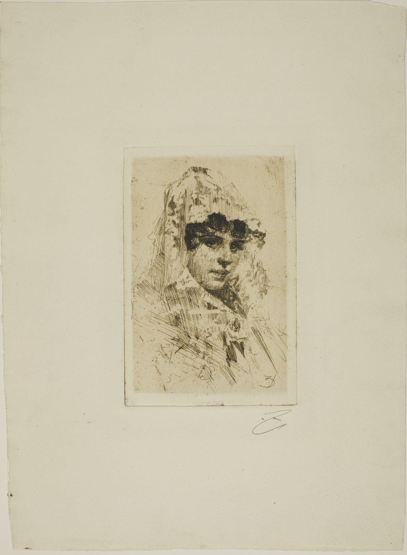 Spanish Woman by Anders Zorn