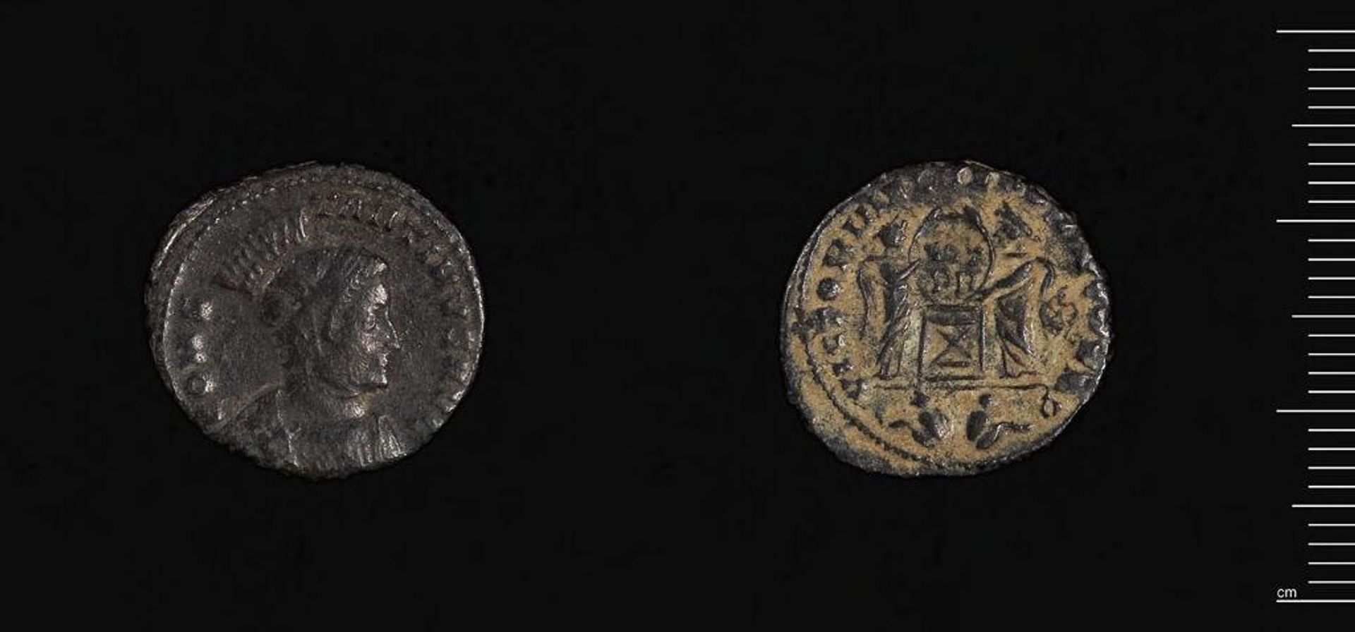 Follis of Constantine I, Lugdunum by Constantine I