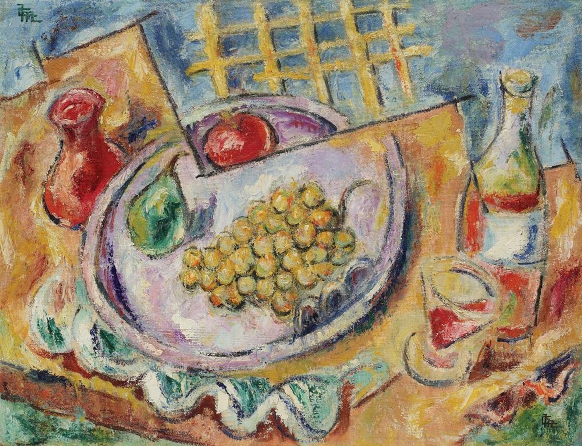 Still Life With Fruits by Corneliu Michailescu