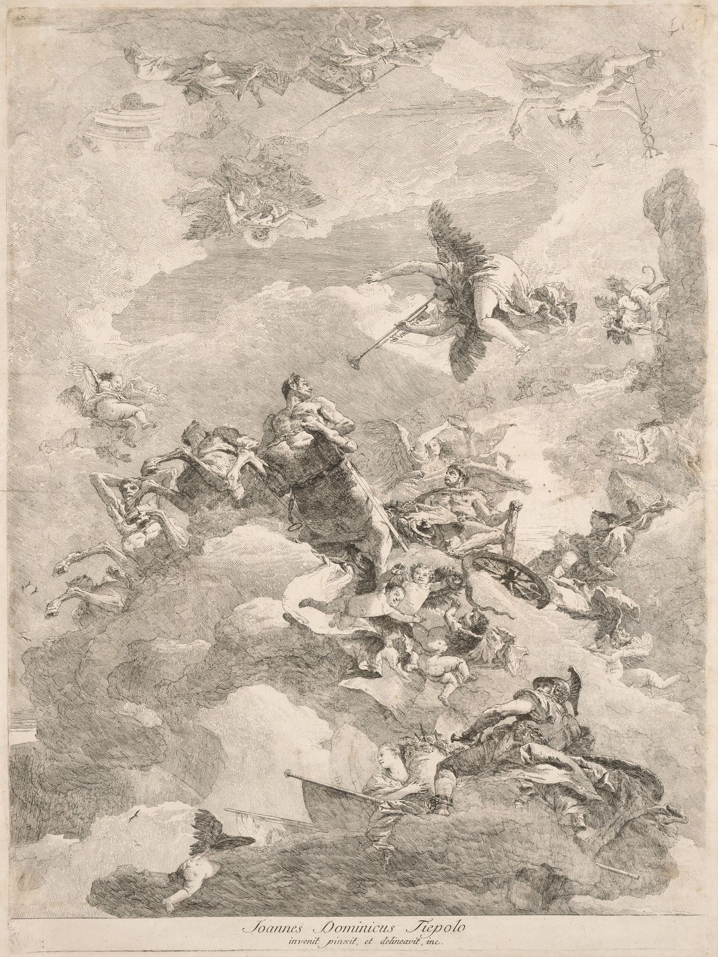 The Triumph of Hercules by Giovanni Domenico Tiepolo