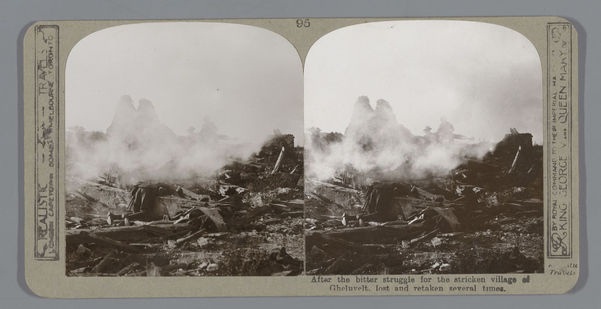 After the bitter struggle for the stricken village of Gheluvelt, lost and retaken several times by Realistic Travels