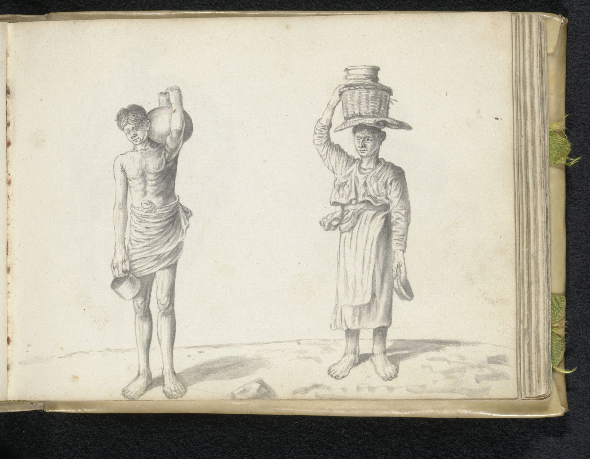 Man and woman by Esaias Boursse