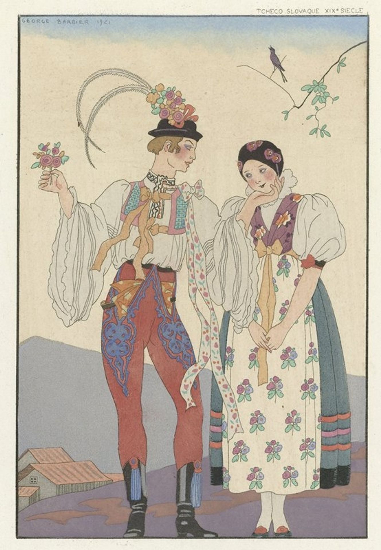 Le Coq du Village by George Barbier