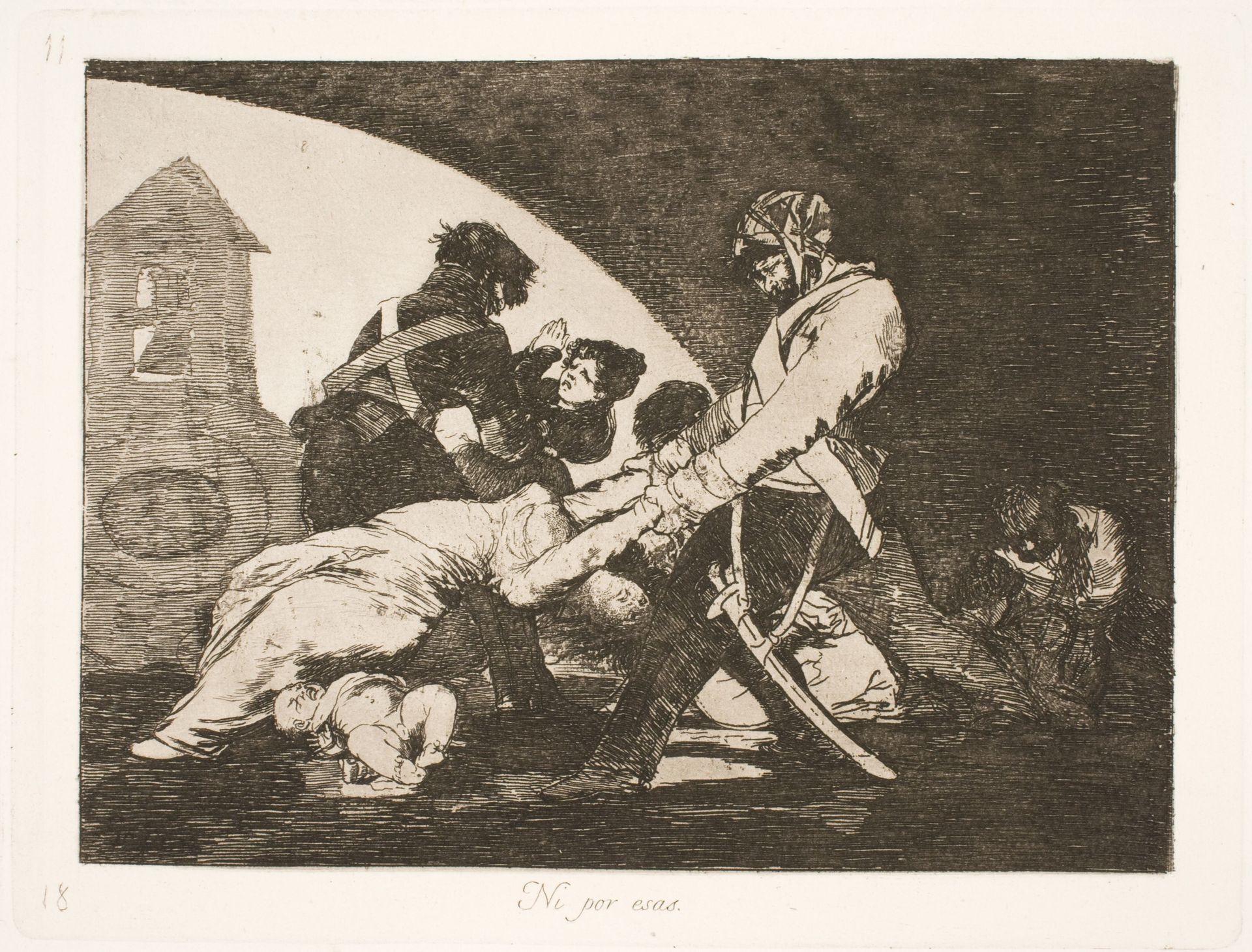 Ikke fra dem (11) by Francisco de Goya