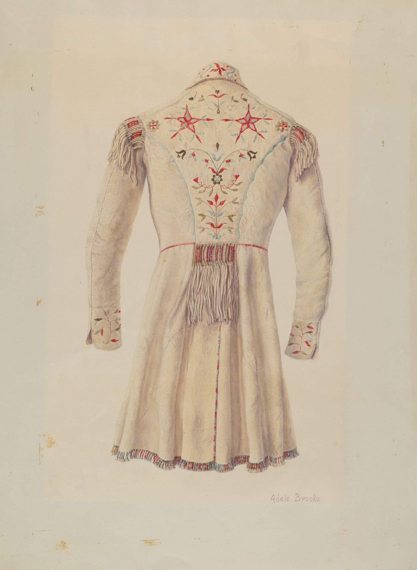 Deer Skin Coat by Adele Brooks