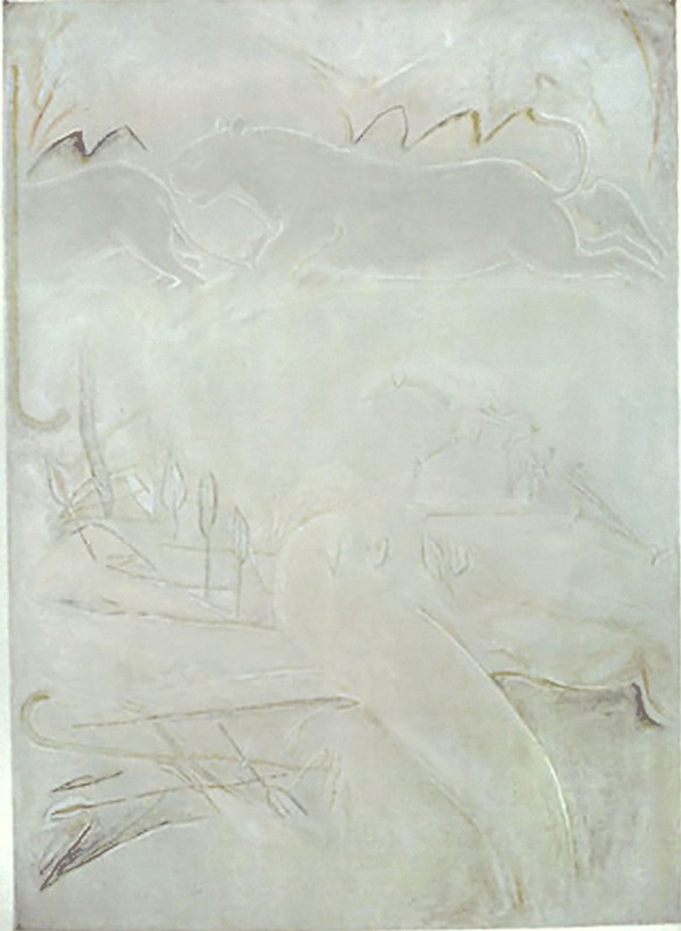 Travers (Head to the Wall) by Jo Baer