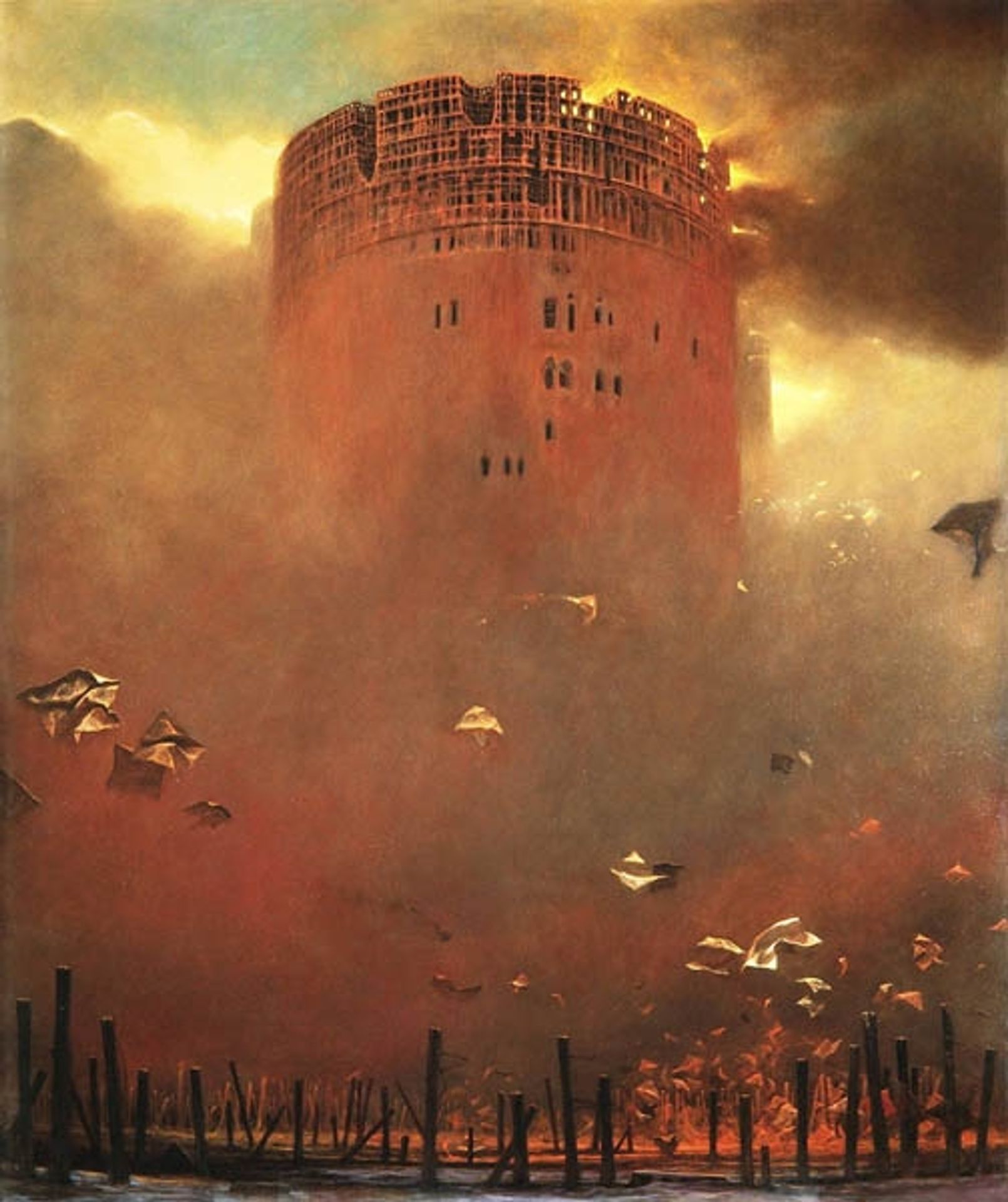 Untitled by Zdzislaw Beksinski