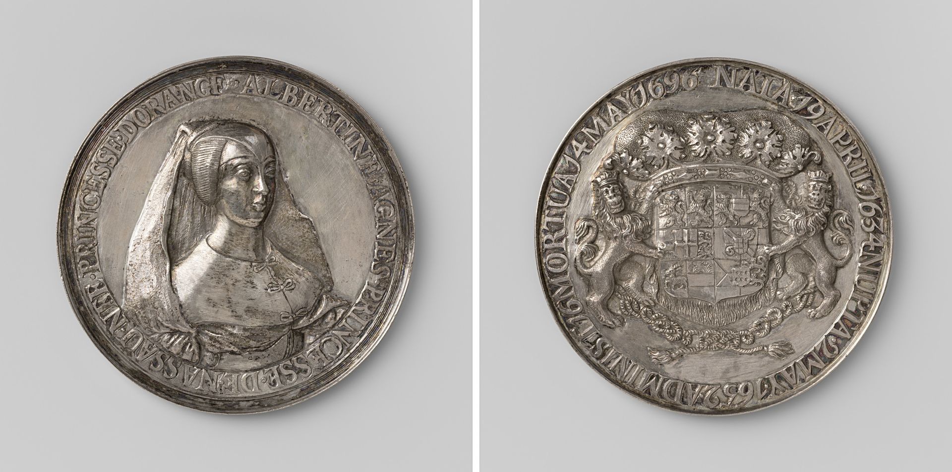 Albertine Agnes, Princess of Orange-Nassau (1634-1696) by Anonymous