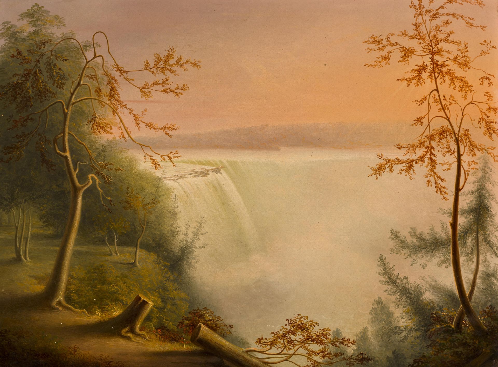 Niagara Falls (the Horseshoe Falles) by Rembrandt Peale