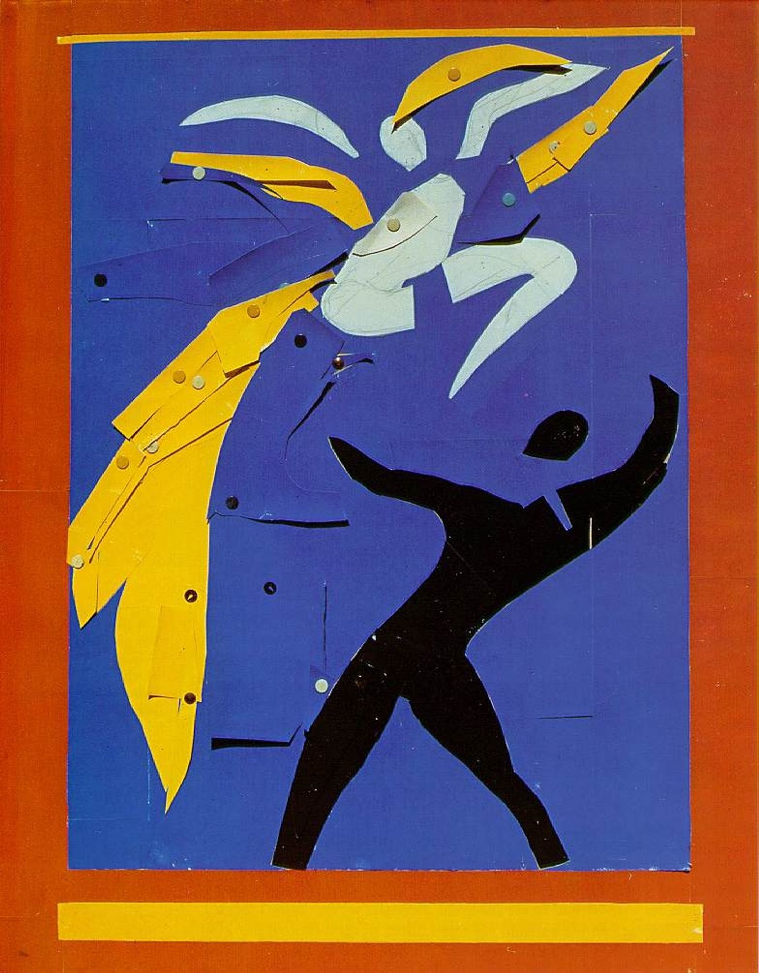 Two Dancers (Study for Rouge et Noir by Henri Matisse