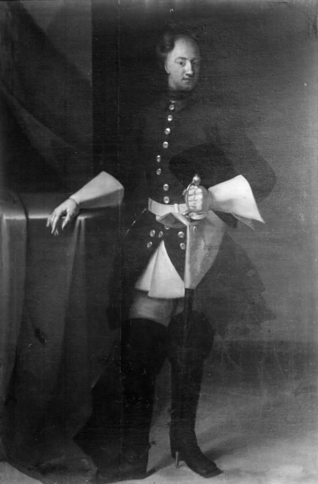 Portrait of Carl XII of Sweden by Anonymous