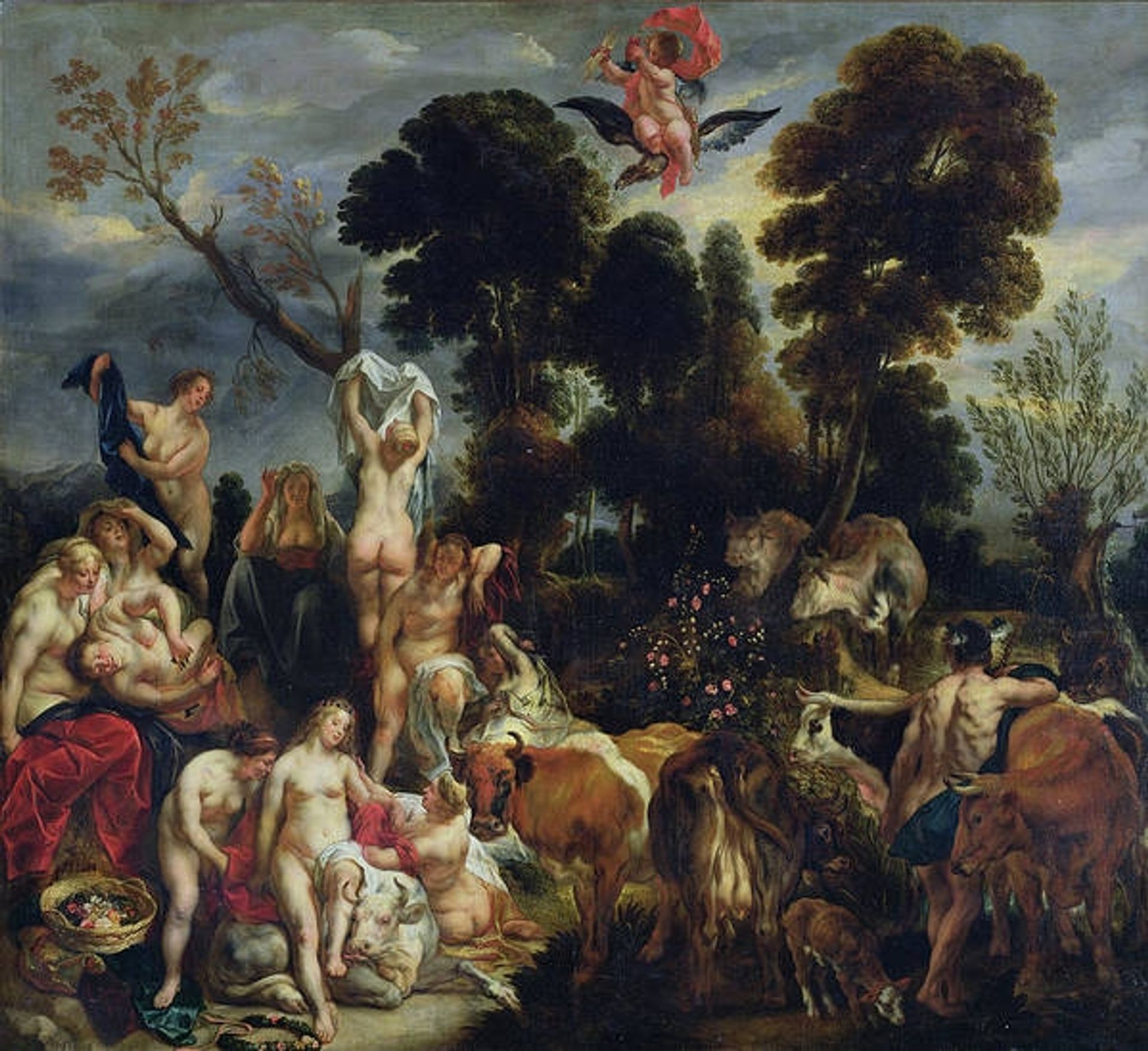 The Abduction of Europa by Jacob Jordaens