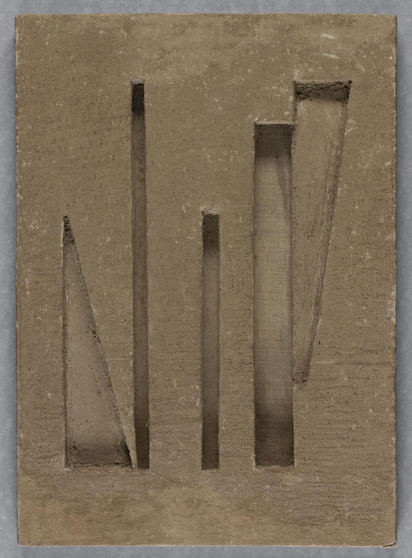 Untitled (Incised Plaster) by Hermann GlÃ¶ckner