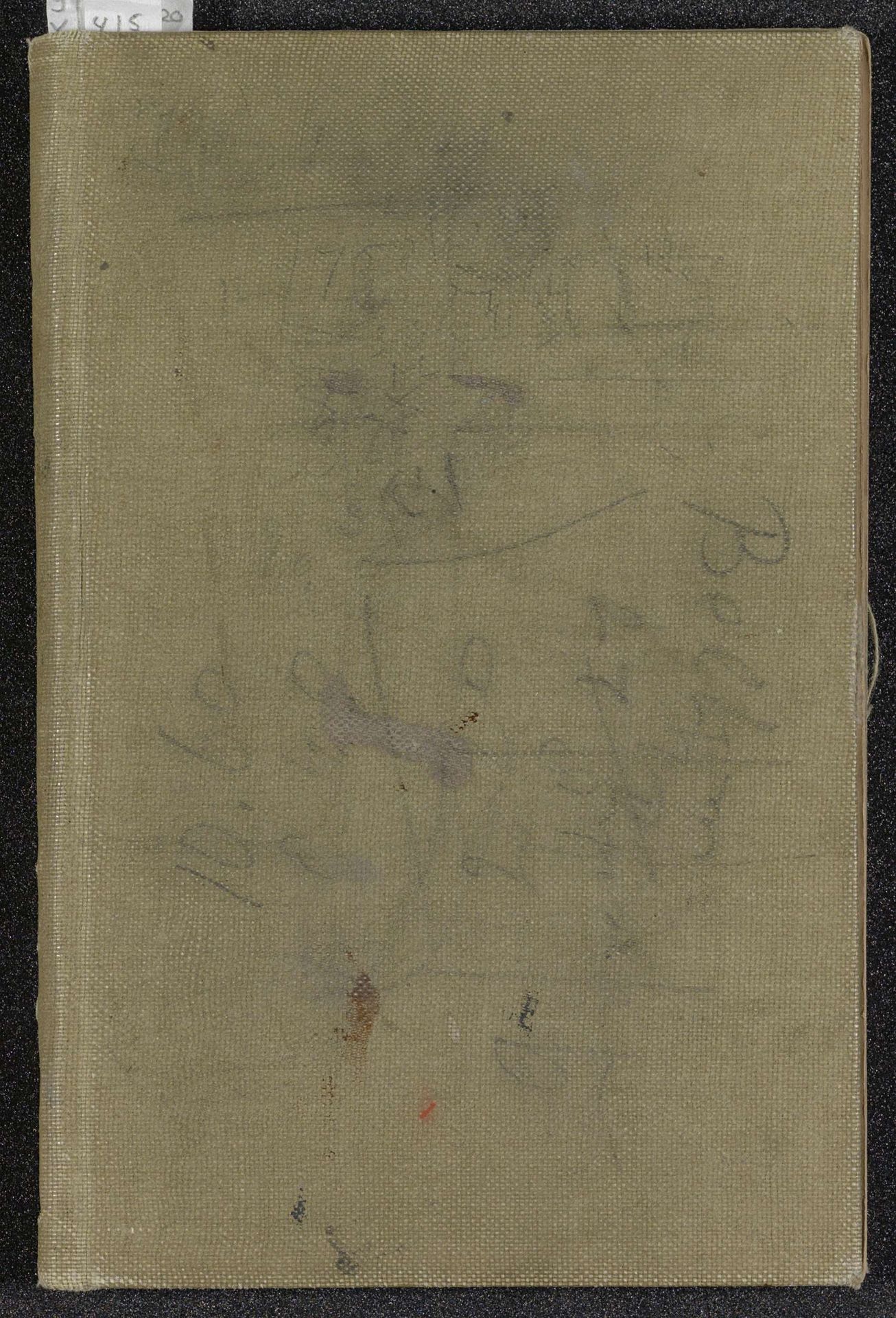 Schetsboek met 56 bladen by Cornelis Vreedenburgh