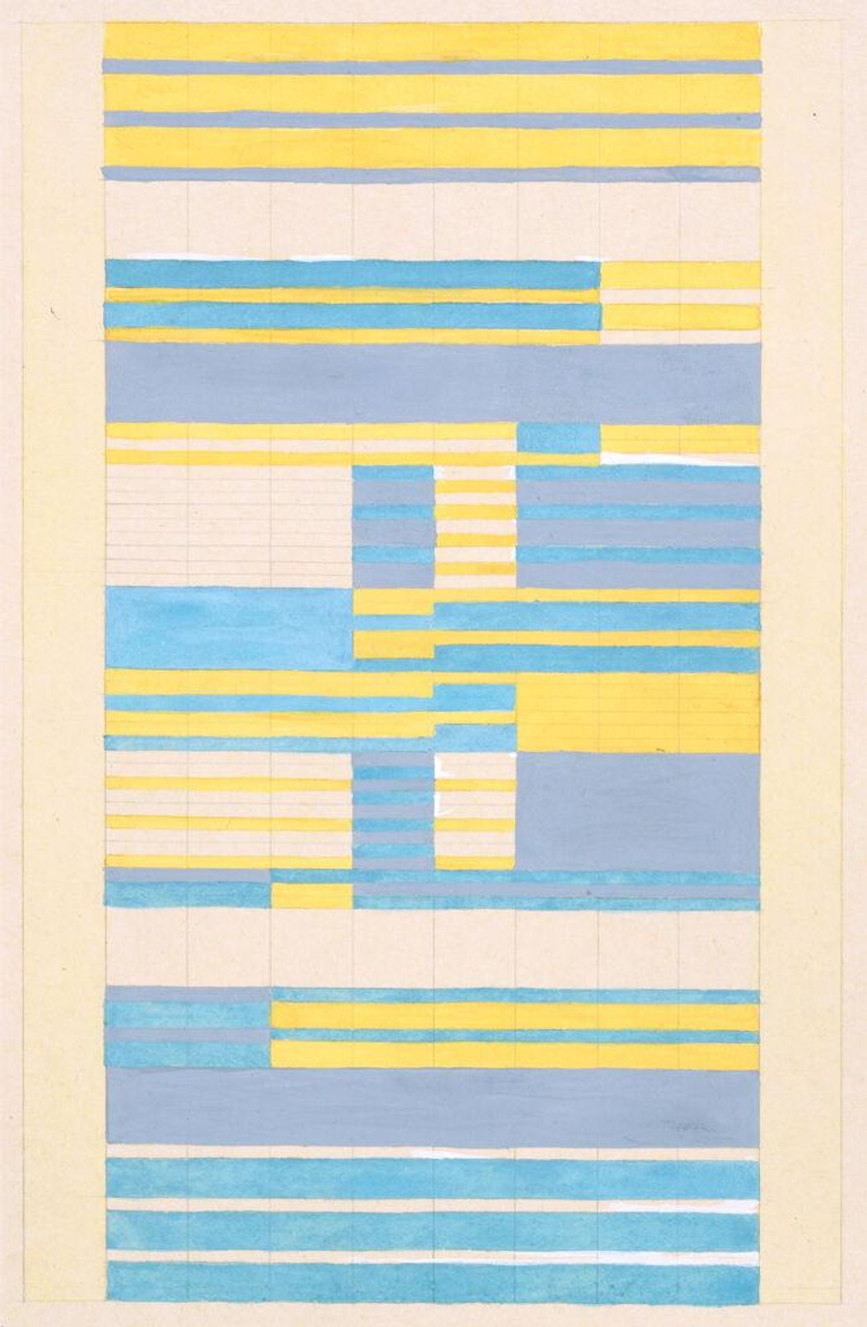 Design for a Tapestry by Anni Albers