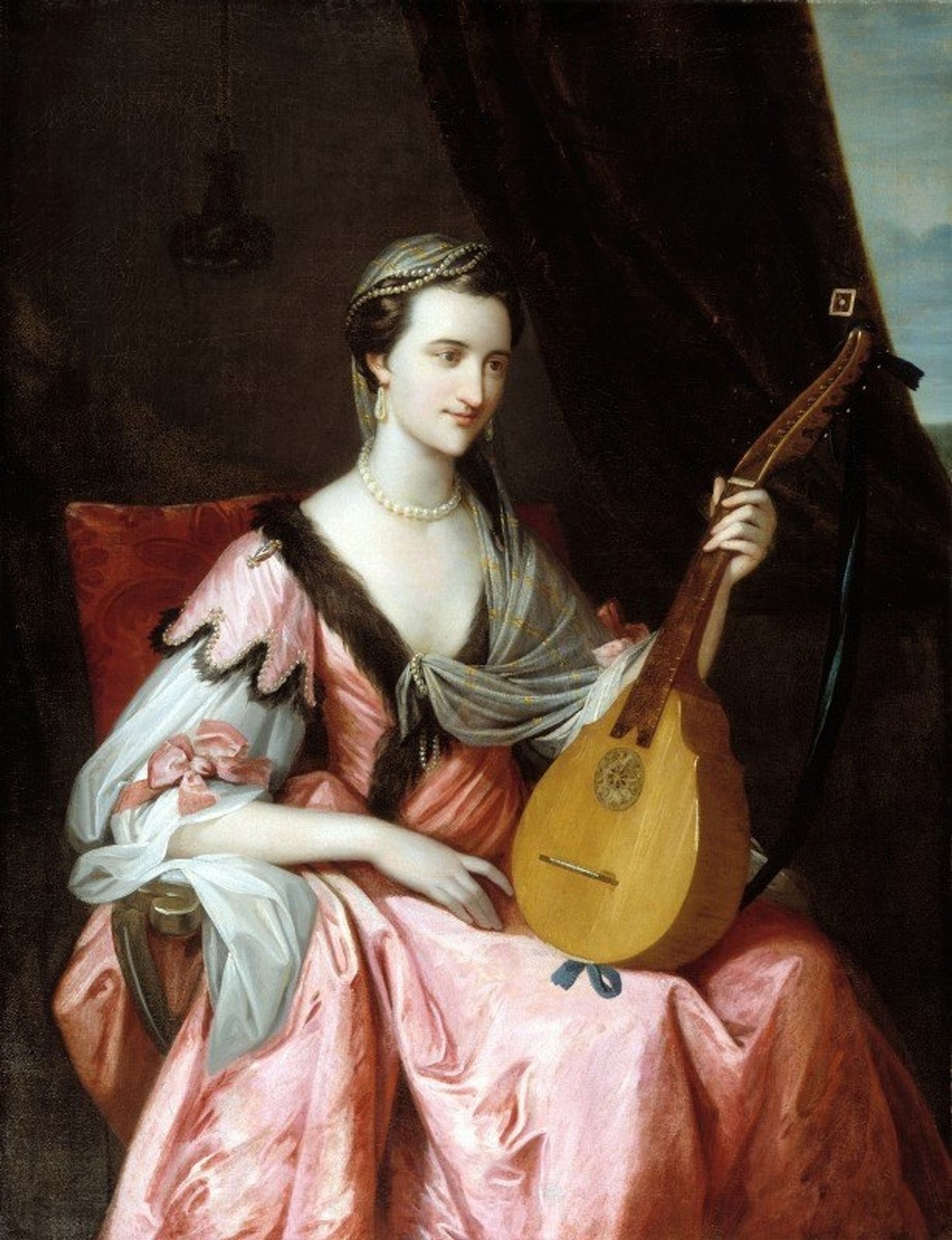 Mary Hopkinson by Benjamin West
