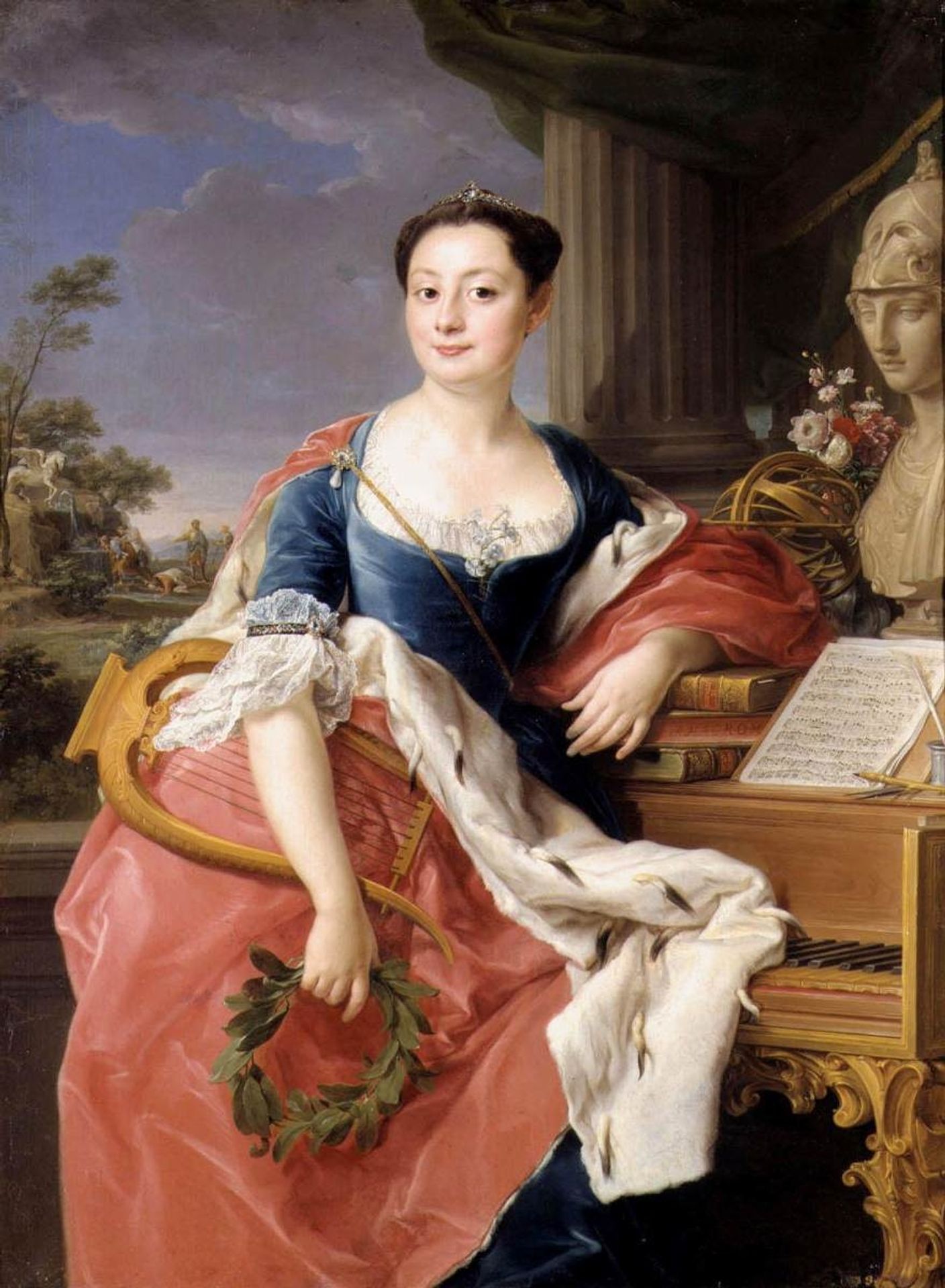 Portrait of Princess Giacinta Orsini Buoncampagni Ludovisi by Pompeo Batoni
