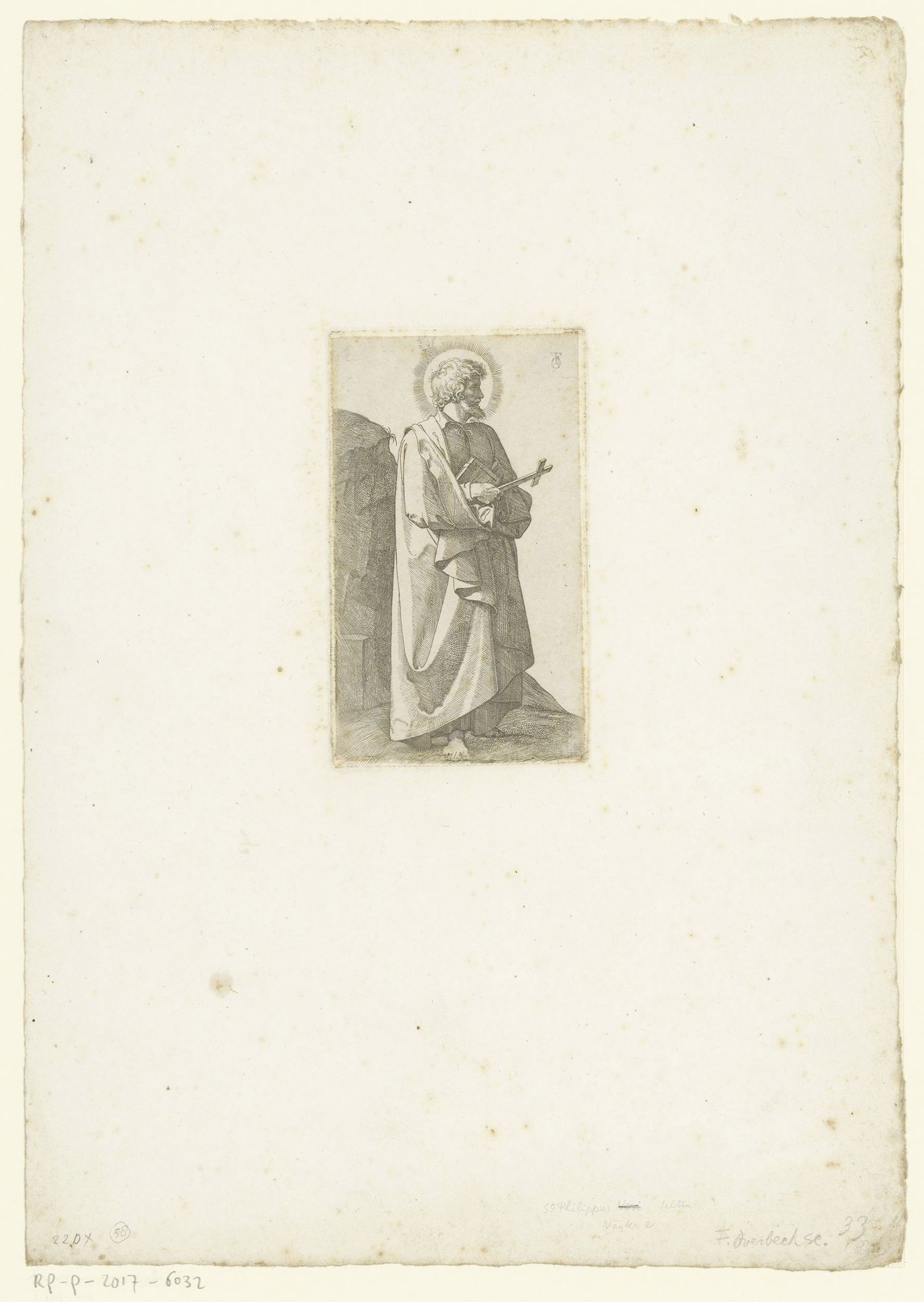 Apostel Filippus by Johann Friedrich Overbeck