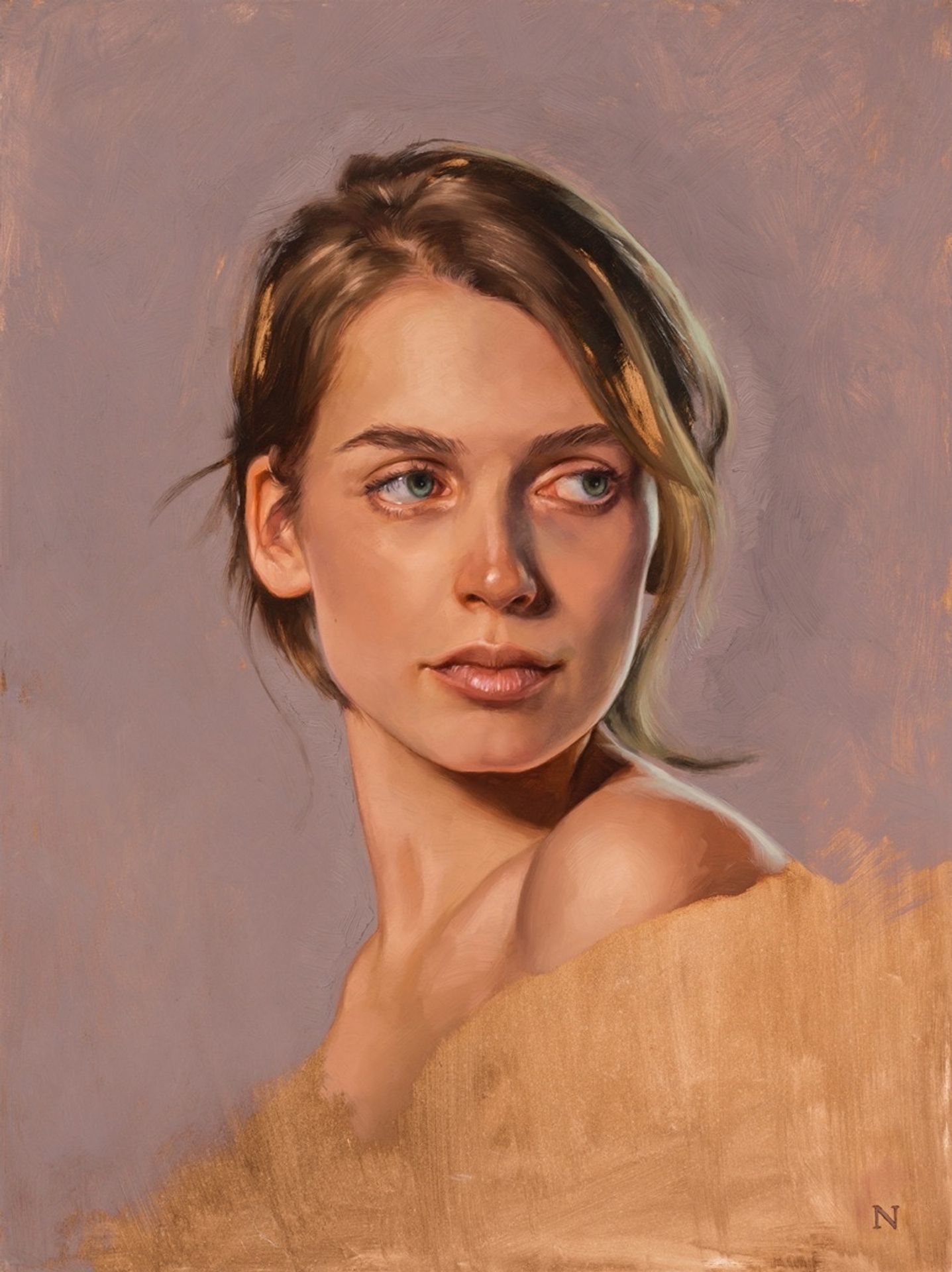 Portrait of Lydia by Aaron Nagel
