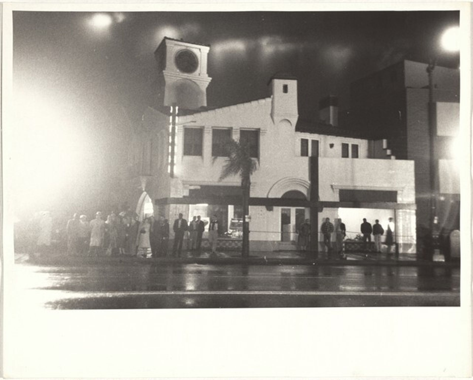 Street at night, movie premiere--Hollywood by Robert Frank